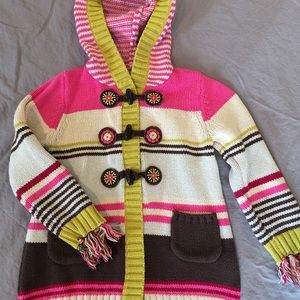 Adorable cozy cardigan hooded sweater